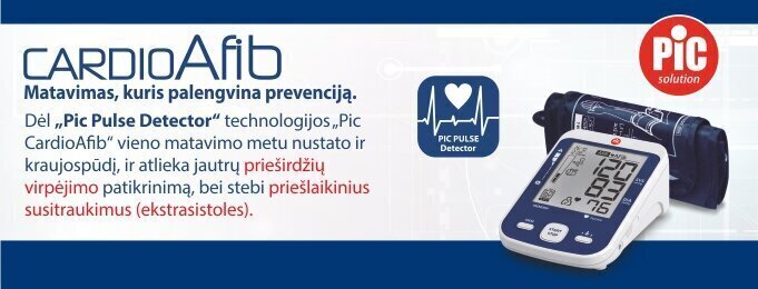 PIC CardioAfib cena un informācija | Asinsspiediena mērītāji | 220.lv