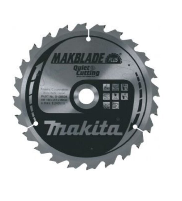 Griešanas disks kokam Makita MakBlade 200 x 30mm (B-08822) cena un informācija | Dārza tehnikas rezerves daļas | 220.lv