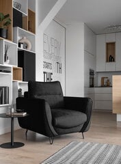 Кресло NORE Silva, черное цена и информация | Кресла в гостиную | 220.lv