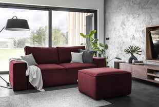 Dīvāns NORE Silla, sarkans cena un informācija | Dīvāni | 220.lv