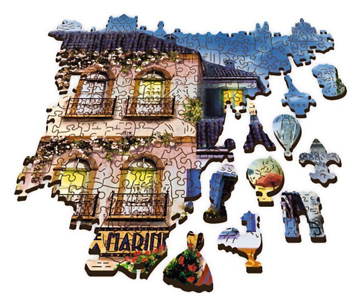 Koka puzle Trefl Francijas ieleja, 1000 d. cena un informācija | Puzles, 3D puzles | 220.lv