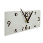 Balts sienas pulkstenis cena un informācija | Pulksteņi | 220.lv