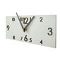 Balts sienas pulkstenis cena un informācija | Pulksteņi | 220.lv