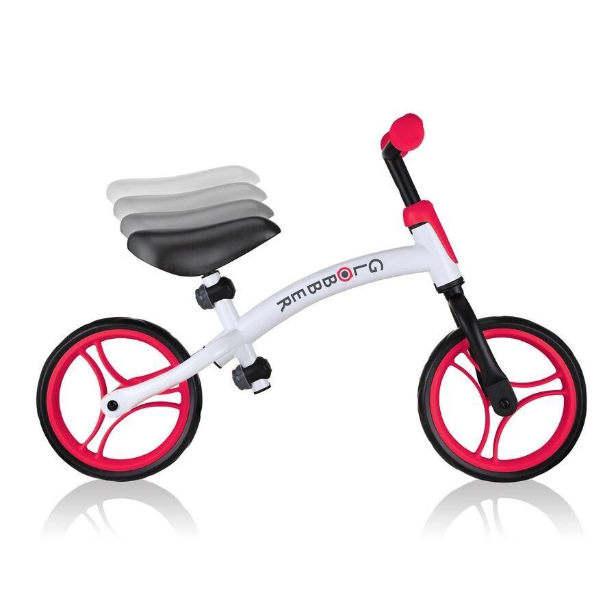 Globber Go Bike Duo White New Red цена и информация | Balansa velosipēdi | 220.lv