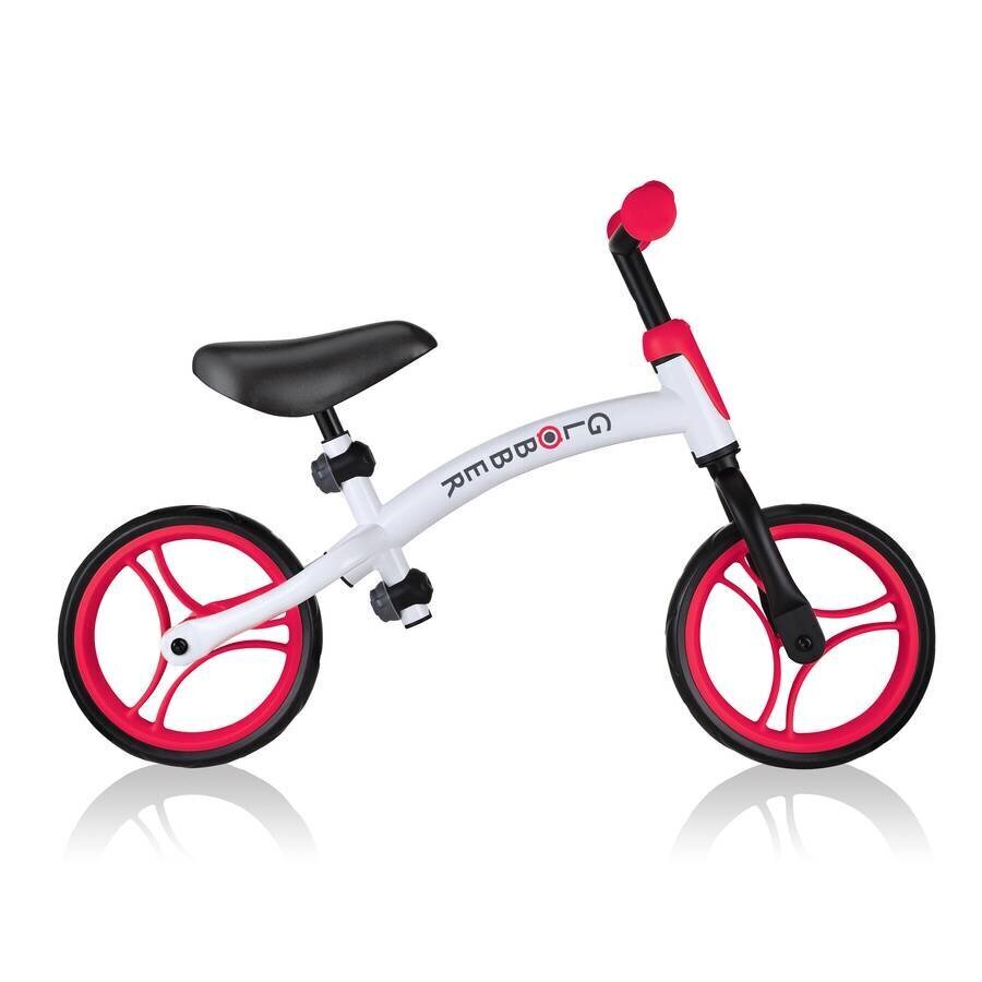 Globber Go Bike Duo White New Red cena un informācija | Balansa velosipēdi | 220.lv