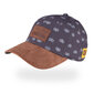 TuTu kokvilnas vienslāņa cepure ar nagu zēniem, brūna cena un informācija | Cepures, cimdi, šalles zēniem | 220.lv