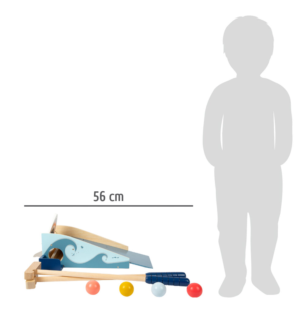 Mini golfa spēļu komplekts, Minigolf Shark Attack - SF cena un informācija | Attīstošās rotaļlietas | 220.lv