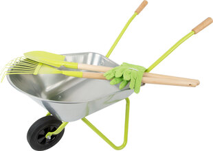 Dārza komplekts ar instrumentiem - Wheelbarrow with Gardening Tools - SF цена и информация | Конструктор автомобилей игрушки для мальчиков | 220.lv