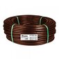 Pilienu laistīšanas šļūtene Bradas WATERMIL DRIP BROWN, 100 m (16 / 1,0mm / 50cm / 1,6l/h) cena un informācija | Laistīšanas sistēmas | 220.lv