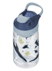 Детская бутылка Contigo Gizmo Sip Macaroon Shark 2136792, 420 мл цена и информация | Бутылки для воды | 220.lv