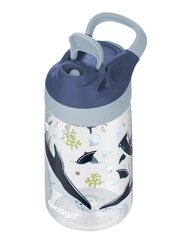 Детская бутылка Contigo Gizmo Sip Macaroon Shark 2136792, 420 мл цена и информация | Фляги для воды | 220.lv