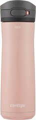 Ūdens pudele, Contigo JACKSON CHILL 2.0 SS PINK LEMO, 590 ml, 2156482 цена и информация | Фляги для воды | 220.lv