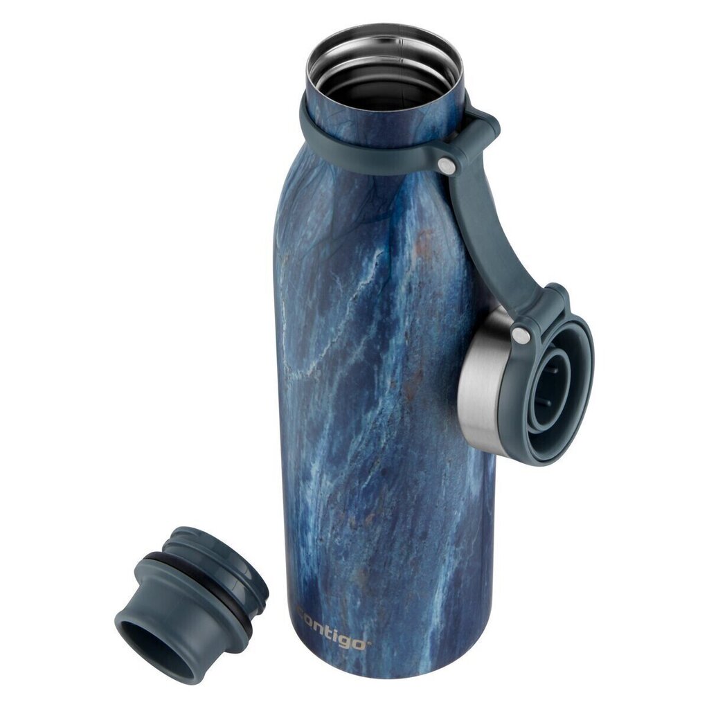 Ūdens pudele, Contigo Matterhorn Couture Thermal Bottle, 590 ml - Blue Slate, 2106512 cena un informācija | Ūdens pudeles | 220.lv