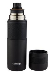 Termoss Contigo, 740 ml - matēts melns, 2095794 цена и информация | Термосы, термокружки | 220.lv