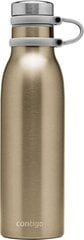 Ūdens pudele, Contigo Matterhorn Couture, 590 ml - Gold, 2124062 cena un informācija | Ūdens pudeles | 220.lv