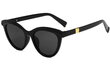 Sieviešu saulesbrilles cat-eye O091, melnas цена и информация | Saulesbrilles sievietēm | 220.lv