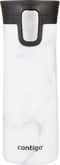 Термокружка Contigo Pinnacle Couture Белый мрамор 2104543, 420 мл цена и информация | Термосы, термокружки | 220.lv