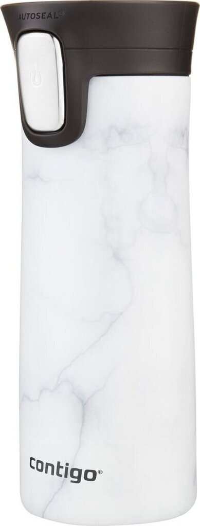 Termokrūze, Contigo Pinnacle Couture, 420 ml - White Marble, 2104543 cena un informācija | Termosi, termokrūzes | 220.lv