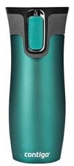 Termokrūze, Contigo West loop, 470 ml, Caribbean Sea, 2095846 цена и информация | Термосы, термокружки | 220.lv