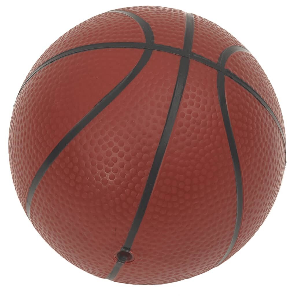 vidaXL bērnu basketbola komplekts, regulējams, 160 cm cena un informācija | Basketbola statīvi | 220.lv