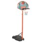 vidaXL basketbola komplekts, regulējams 180-230 cm, pārvietojams цена и информация | Basketbola statīvi | 220.lv