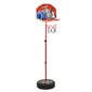 vidaXL bērnu basketbola komplekts, regulējams, 120 cm цена и информация | Basketbola statīvi | 220.lv