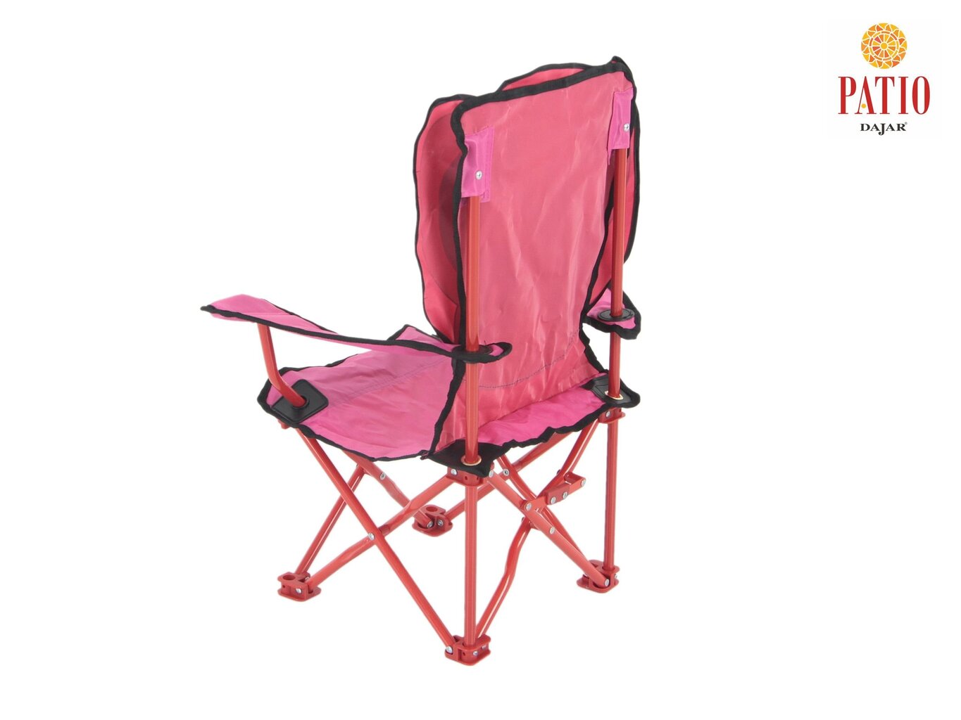 Bērnu saliekamais āra krēsls Butterfly, rozā cena un informācija | Dārza mēbeles bērniem | 220.lv