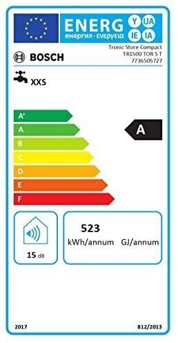 Bezspiediena katls zem izlietnes Bosch Tronic, 5 l cena un informācija | Ūdens sildītāji | 220.lv