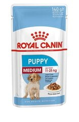 Влажный корм для собак Royal Canin Karma SHN Medium Puppy, 10x140 г цена и информация | Консервы для собак | 220.lv