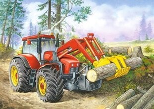ЛЕСНОЙ трактор * 60 * цена и информация | Пазлы | 220.lv