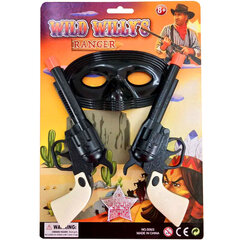 пистолеты colt 2 шт. + маска и знак шерифа цена и информация | Игрушки для мальчиков | 220.lv