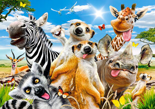 Puzle Āfrikas dzīvnieki *500* cena un informācija | Puzles, 3D puzles | 220.lv