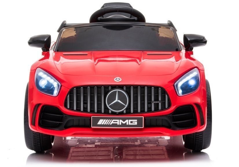 Elektromobilis Mercedes AMG GT R, sarkans cena un informācija | Bērnu elektroauto | 220.lv