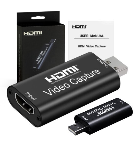 VIDEO GRABBER HDMI USB uztveršanas karte uz datoru цена и информация | TV uztvērēji, FM, video kartes | 220.lv