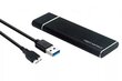 SSD adapteris m.2 USB 3.0 NGFF m2 SATA korpuss cena un informācija | Adapteri un USB centrmezgli | 220.lv