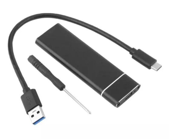 SSD adapteris m.2 USB 3.0 NGFF m2 SATA korpuss цена и информация | Adapteri un USB centrmezgli | 220.lv