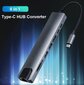 HUB 9in1 USB-C HDMI RJ45 Ethernet SD ADAPTERS Macbook Air Pro M1 Zenwire cena un informācija | Adapteri un USB centrmezgli | 220.lv