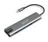 HUB 9in1 USB-C HDMI RJ45 Ethernet SD ADAPTERS Macbook Air Pro M1 Zenwire cena un informācija | Adapteri un USB centrmezgli | 220.lv