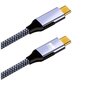 KABEL Thunderbolt 3 USB-C 4K 60HZ 10GB 100W AV 2M cena un informācija | Adapteri un USB centrmezgli | 220.lv