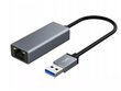 USB 3.0 Fast Ethernet adapteris RJ45 LAN ADAPTERIS Zenwire cena un informācija | Adapteri un USB centrmezgli | 220.lv