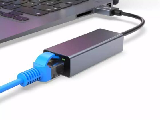 USB 3.0 Fast Ethernet adapteris RJ45 LAN ADAPTERIS Zenwire cena un informācija | Adapteri un USB centrmezgli | 220.lv
