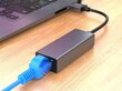 USB 3.0 Fast Ethernet adapteris RJ45 LAN ADAPTERIS Zenwire cena un informācija | Adapteri un USB centrmezgli | 220.lv