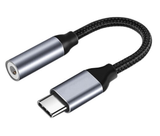 ADAPTERIS USB-C mini ligzda 3,5 mm AUX DAC cena un informācija | Adapteri un USB centrmezgli | 220.lv