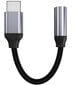 ADAPTERIS USB-C mini ligzda 3,5 mm AUX DAC cena un informācija | Adapteri un USB centrmezgli | 220.lv