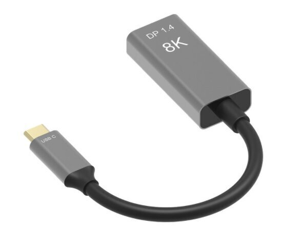 Kabelinis adapteris USB-C DisplayPort 1.4 8K 5K 4K 240Hz Zenwire цена и информация | Adapteri un USB centrmezgli | 220.lv