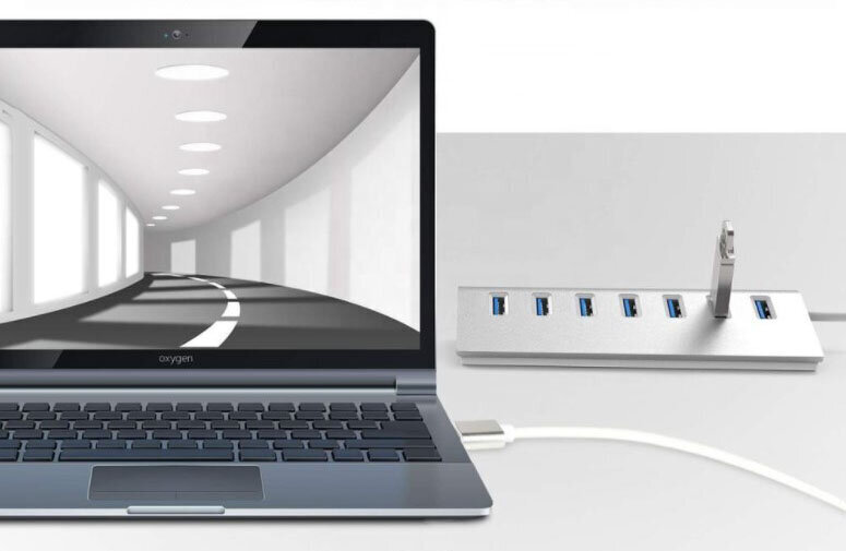 HUB 7in1 SPLITTER PORT SPLITTER 7x USB 3.0 Zenwire cena un informācija | Adapteri un USB centrmezgli | 220.lv