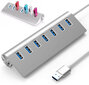 HUB 7in1 SPLITTER PORT SPLITTER 7x USB 3.0 Zenwire cena un informācija | Adapteri un USB centrmezgli | 220.lv