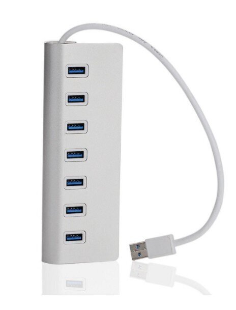 HUB 7in1 SPLITTER PORT SPLITTER 7x USB 3.0 Zenwire cena un informācija | Adapteri un USB centrmezgli | 220.lv