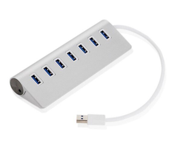 HUB 7in1 SPLITTER PORT SPLITTER 7x USB 3.0 Zenwire cena un informācija | Adapteri un USB centrmezgli | 220.lv