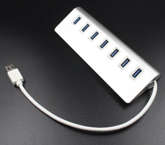 HUB 7in1 SPLITTER PORT SPLITTER 7x USB 3.0 Zenwire cena un informācija | Adapteri un USB centrmezgli | 220.lv